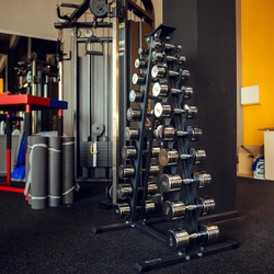 A2067 Подставка под гантельный ряд (на 10 пар, 1-10 кг) TANGEN