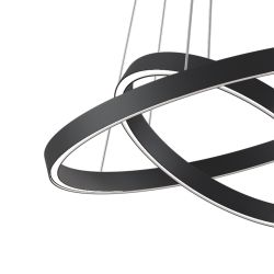 Люстра подвесная светодиодная Maytoni Rim MOD058PL-L55BK