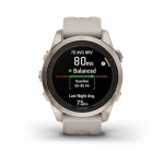 Умные часы Garmin Fenix 7S Pro Sapphire Solar, золотистый (Gold)
