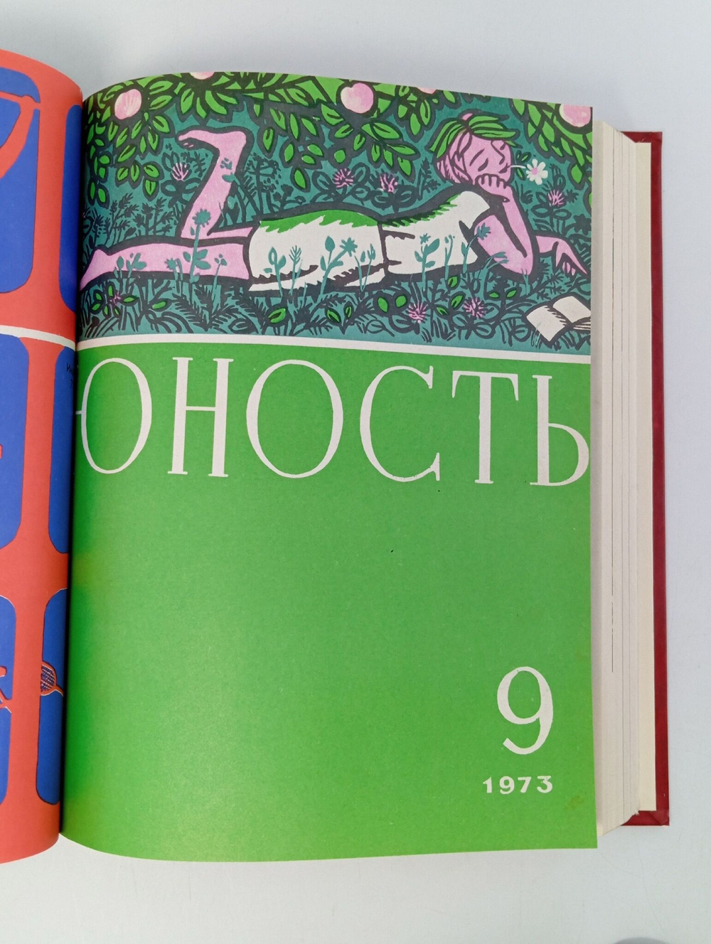 Журналы Юность в подшивке. 1973 год