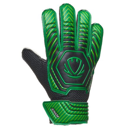 Перчатки врат. TORRES Junior, FG0523606-7, р.7, 3 мм латекс, удл.манж.,черно-зеленый