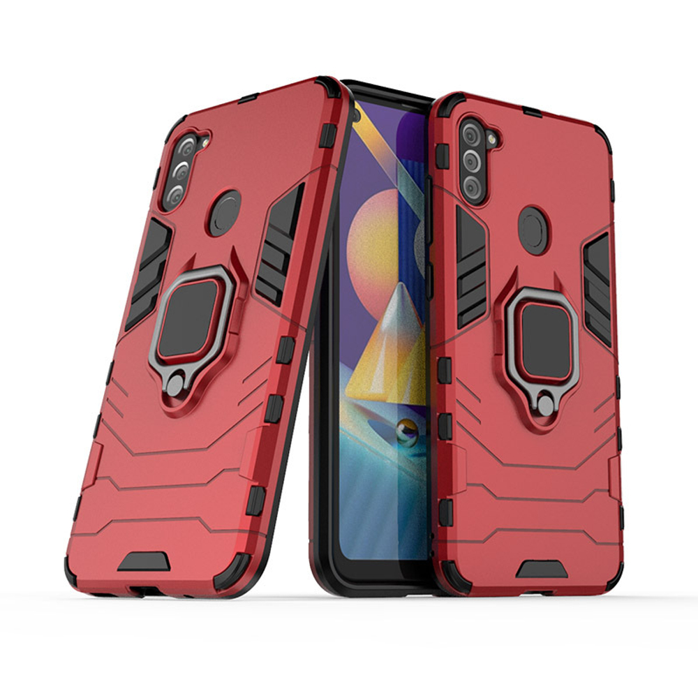 Противоударный чехол с кольцом Panther Case для Samsung Galaxy A11