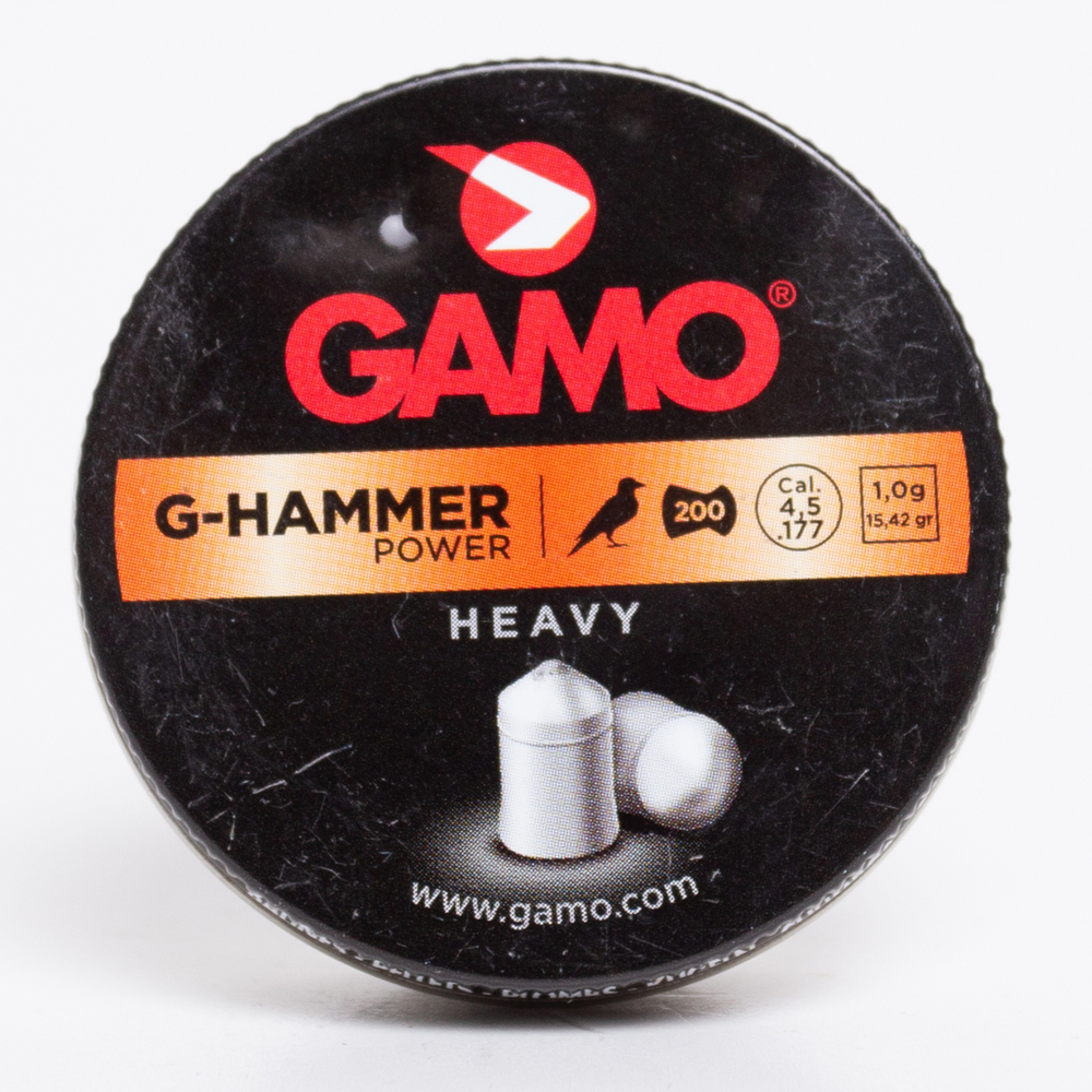 Пули Gamo G-Hammer 4,5 мм 1.0 г (200 шт)