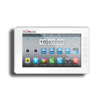 Видеодомофон Polyvision PVD-7L v.7.1 white