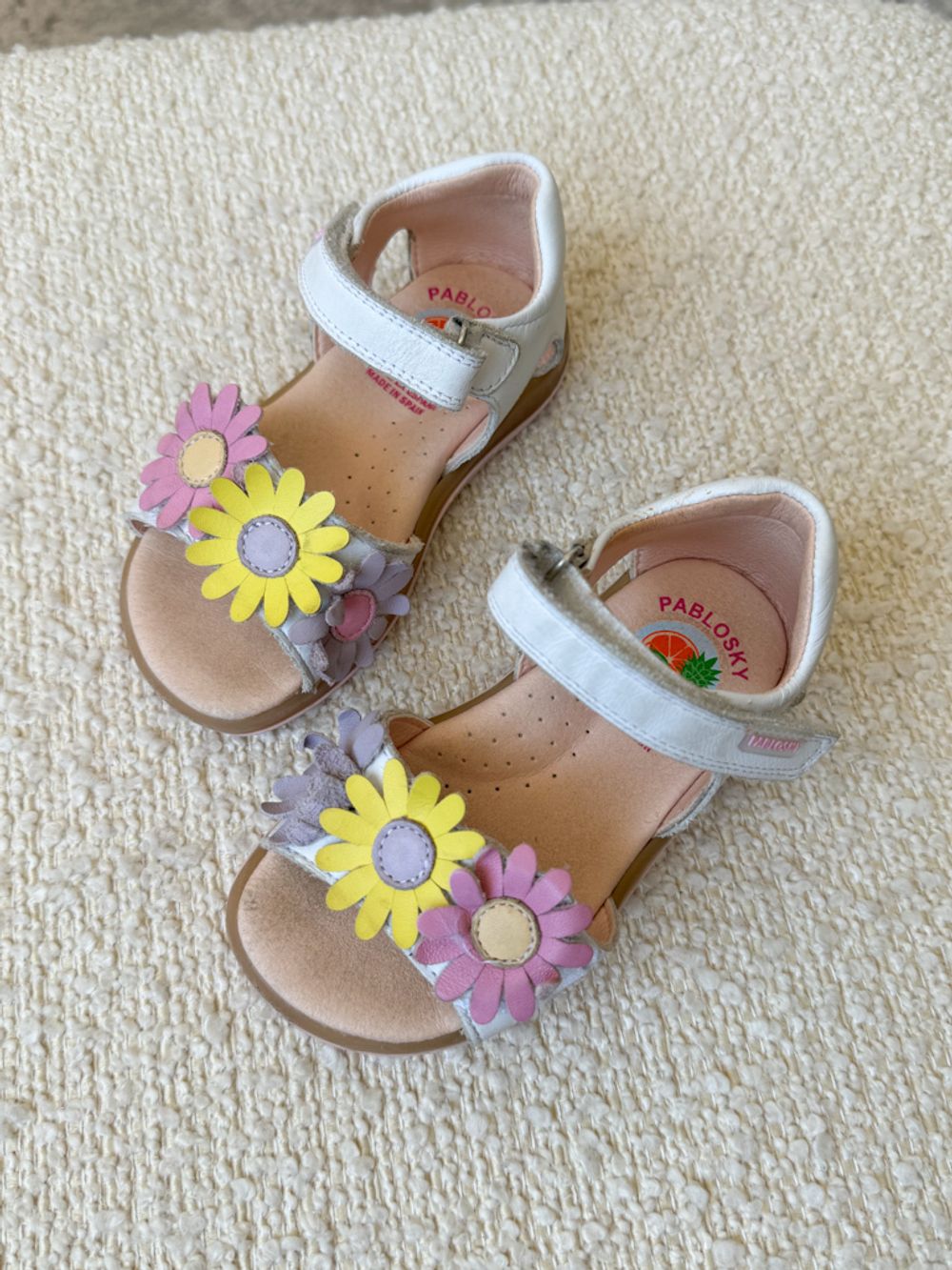 Кожаные босоножки Pablosky, 24