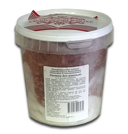 Свинина для шашлыка 1кг. Смоленский мастер