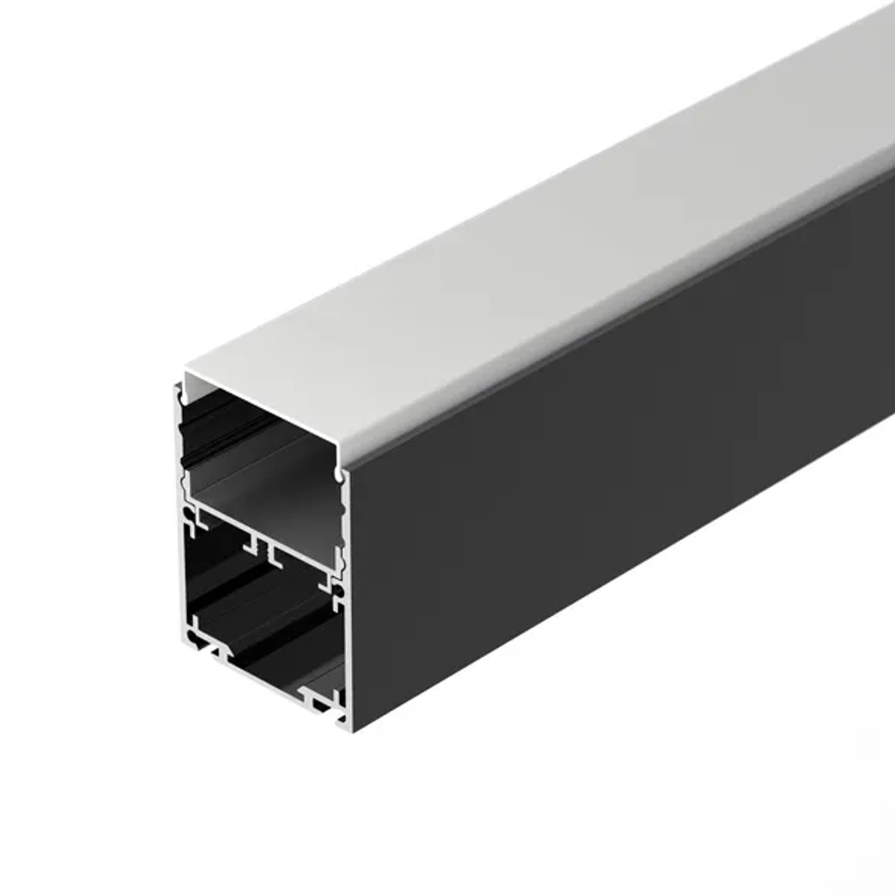 Профиль SL-LINE-4050-3L-2000 ANOD BLACK (Arlight, Алюминий) 044670