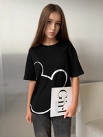 Футболка для девочки маус