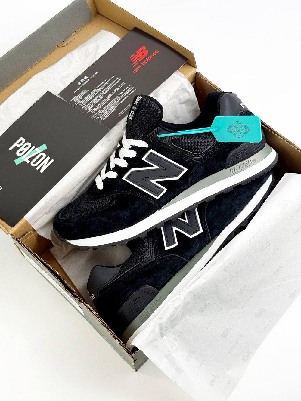 Кроссовки New Balance 574 #B233 (черн.)