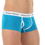 Хлопковые трусы-хипсы (Размер: XXL) (Цвет: голубой)