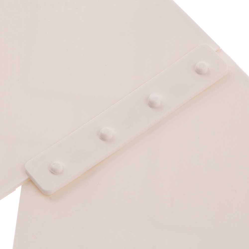 Бордюр "Кантри", 14 х 310 см, белый, Россия, Palisad