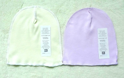 Шапочка-колпачок ткань интерлок. 1805-13