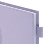 Ежедневник недатированный Brauberg Glam, В6, 160л, кожзам, сиреневый