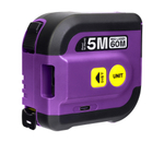 Рулетка с лазерным дальномером Ermenrich Reel SLR640, фиолетовый