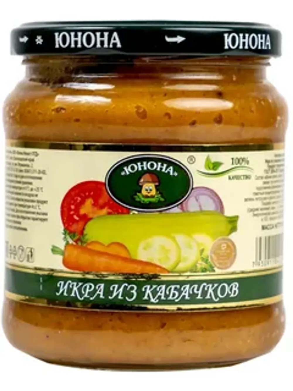 Икра ЮНОНА из кабачков 480г