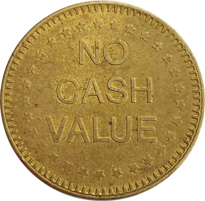 Игровой жетон «NO CASH VALUE»