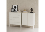 Комод Type 5 ящиков ширина 100 см (молочный)