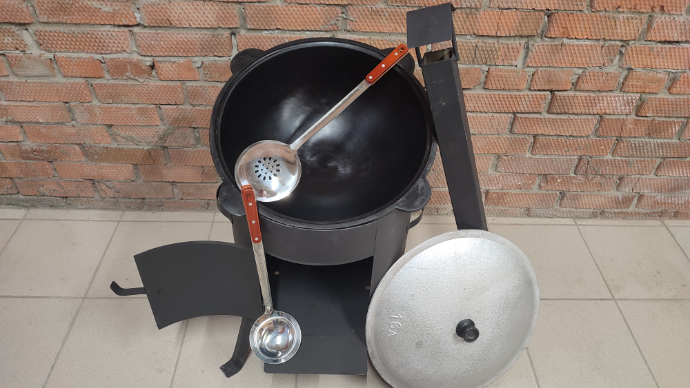 Чугунный казан на 16 литров