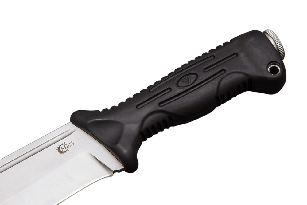 Мачете-2.1, ст. 65х13 Кузница Семина рукоять Elastron