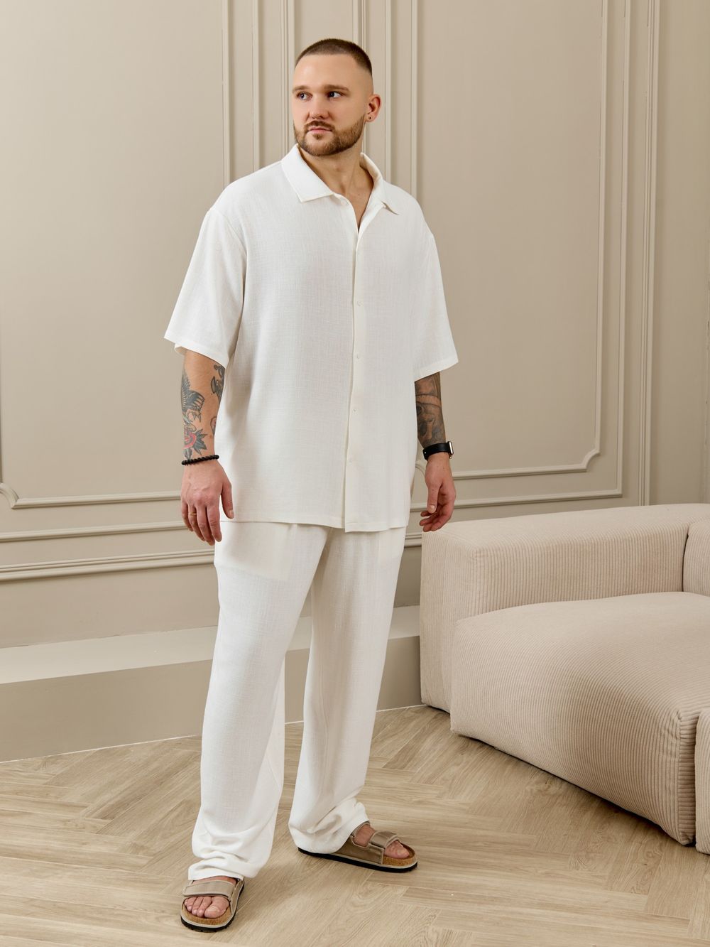 Брюки мужские Линкольн-3 Виотекс БЕЛЫЙ