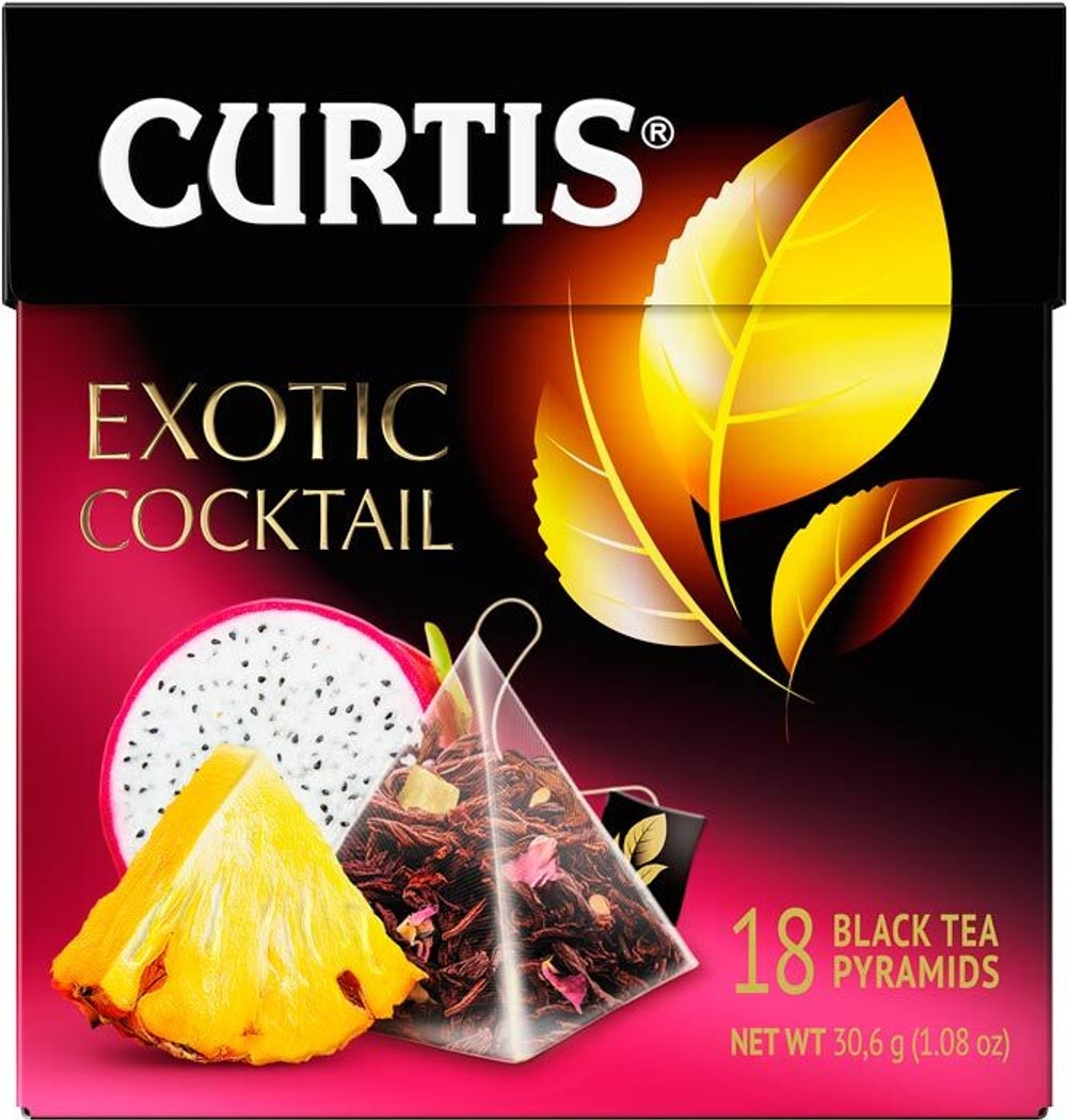 Чай черный Curtis Exotic Coctail (Экзот.коктейль) 18 пак