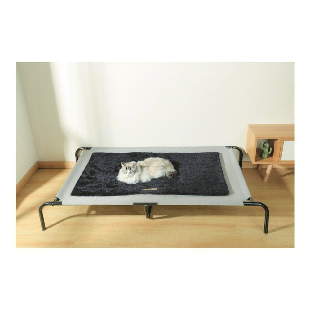 Коврик самонагревающийся Warmo, размер XL, 70х110 см, цвет черный, M-PETS