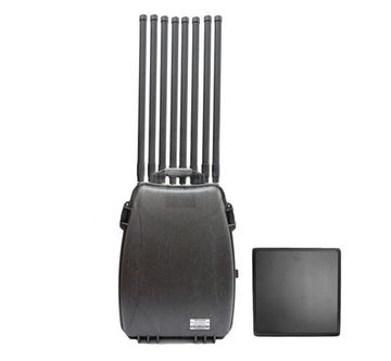 Подавитель птиц CKJ-1704-Mobile 400W 8 канальный мощный блокиратор квадрокоптеров