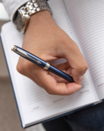 Шариковая ручка Sonnet Blue Lacquer CT 1931536, стержень: M, цвет чернил: black , в подарочной упаковке