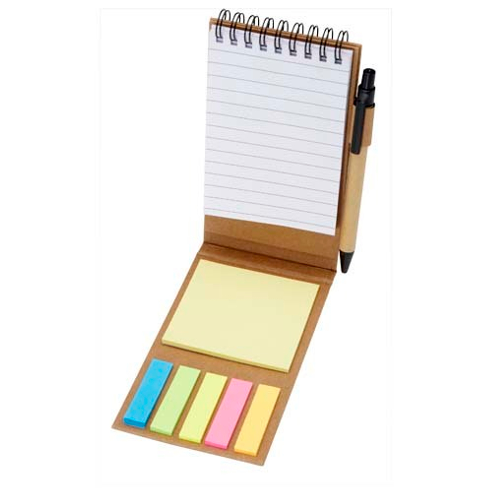 Flipper липкий блокнот с шариковой ручкой