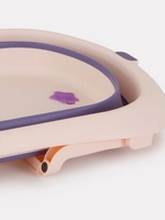 Ванна детская Rant Lobster со сливом складная Pink-lavander