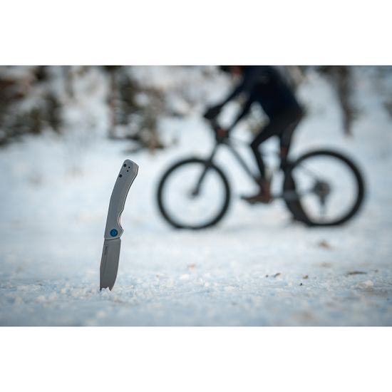 Складной нож KERSHAW Highball XL 7020 c клинком из стали D2, рукоять Stainless Steel