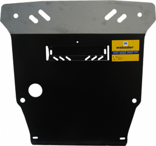 Защита картера Двигателя. 3 мм, Сталь. для Porsche Cayenne 2002-2010, Volkswagen Touareg 2002-2018, MOTODOR.12707