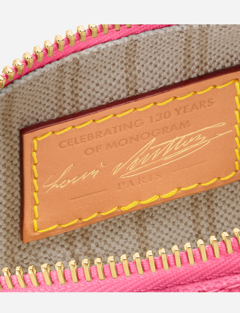 Сумка Louis Vuitton Nano Speedy "Monogram Origine Rose Ruban"