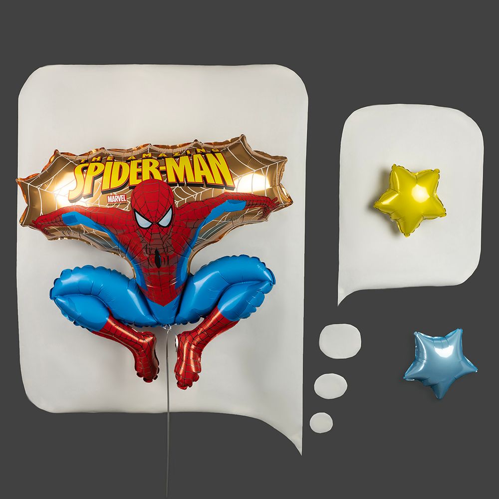 Шар (33''/84 см) Фигура, Человек Паук, 1 шт.