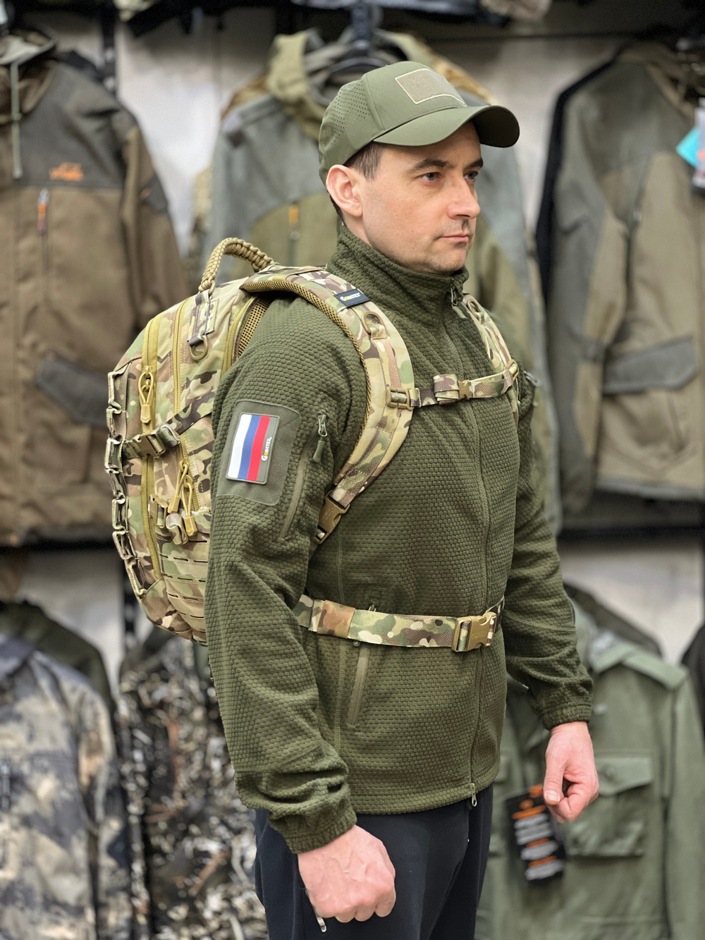 Рюкзак штурмовой Gongtex 25 л Мультикам Cordura