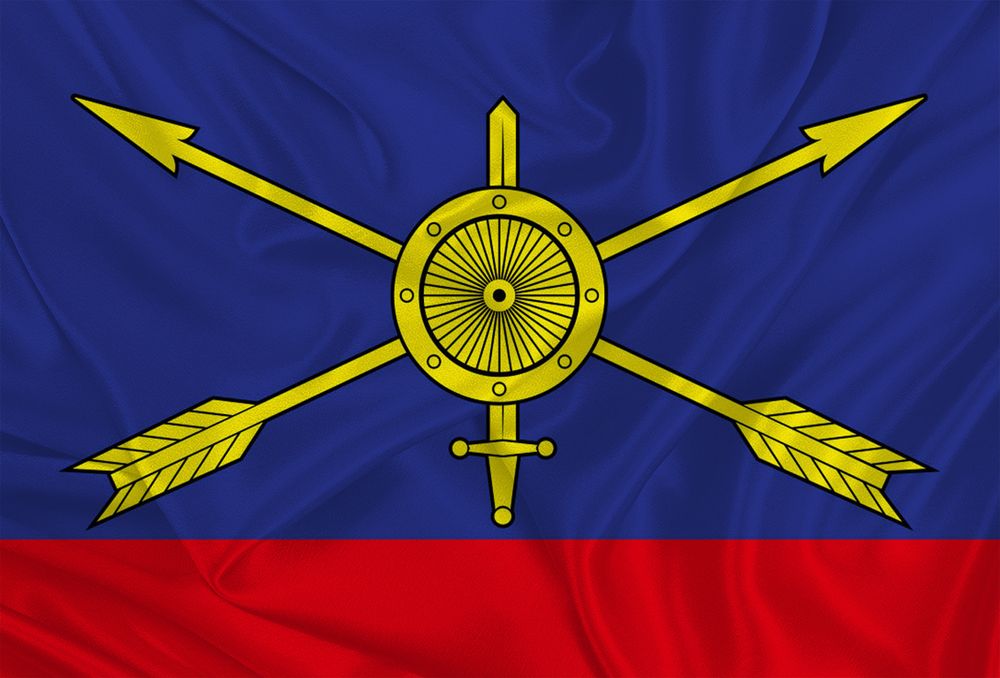 Флаг РВСН 90х135 | ATRIBUTICASTORE.RU