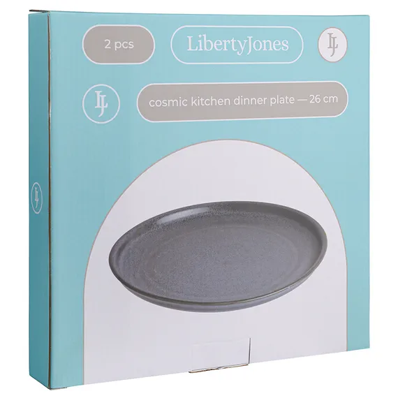 Набор тарелок cosmic kitchen, D26 см, 2 шт.