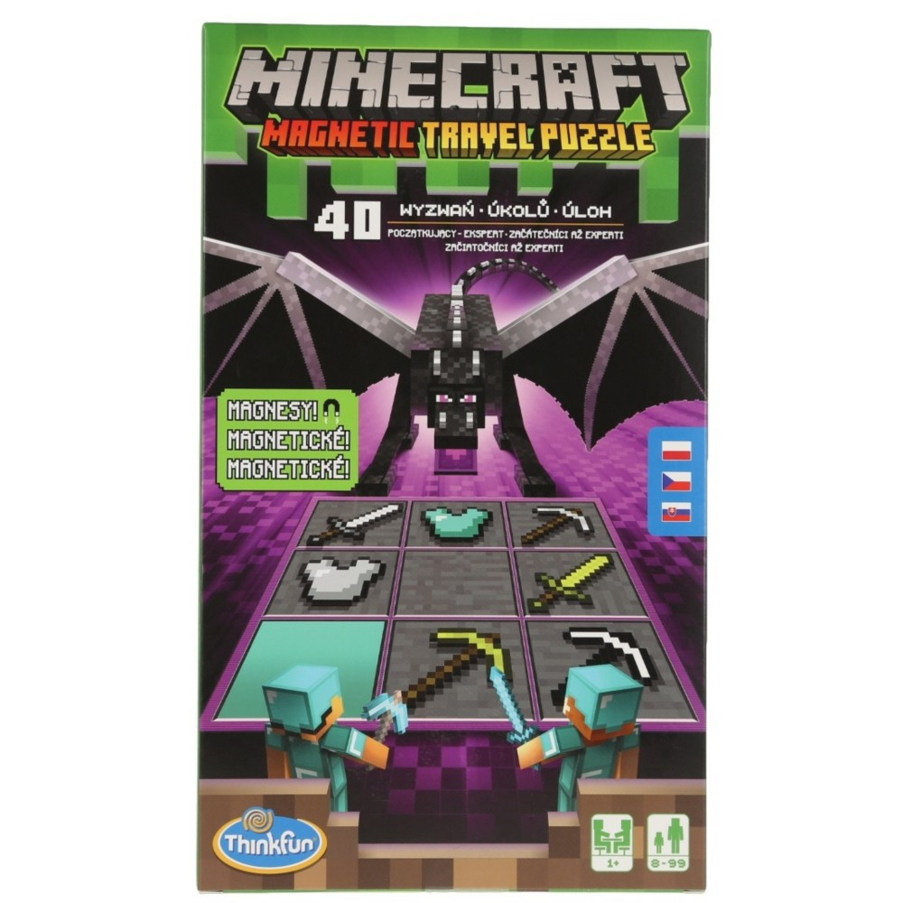 Магнитная логическая головоломка ThinkFun Minecraft 764327 дорожная версия 764327 — фото 2