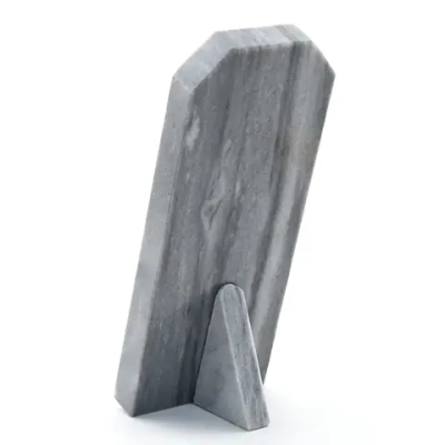 Часы из мрамора "Погон майор ПВ" 60*40*145мм