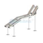 ЛА.02.0/1 Лежак аэромассажный AISI-316