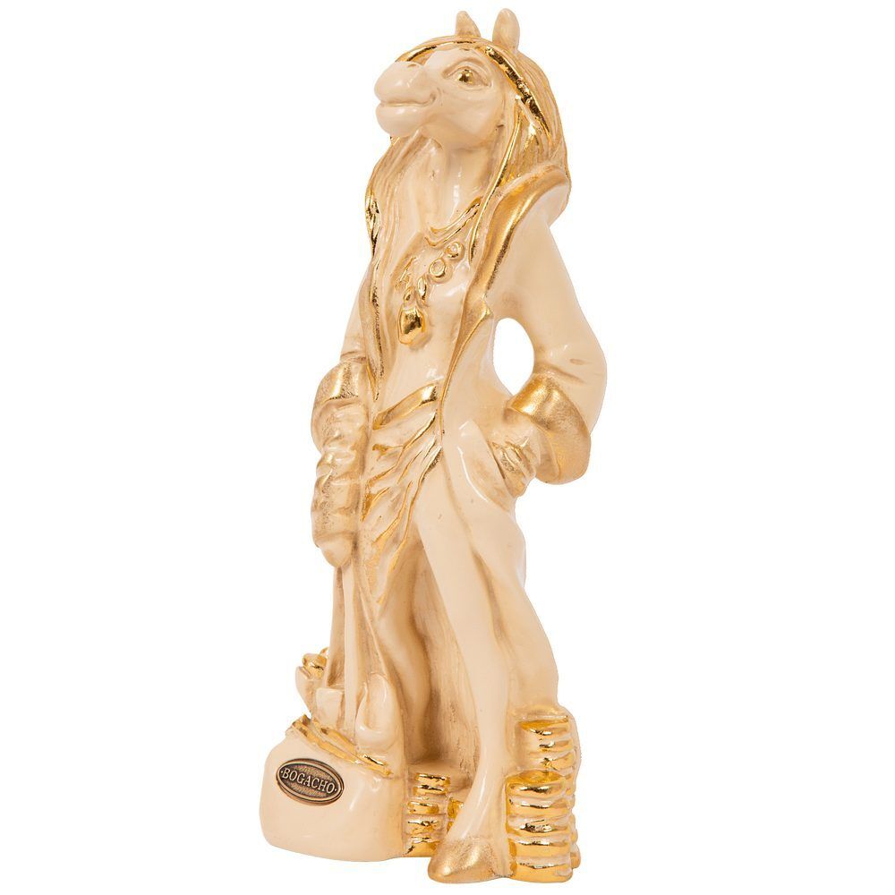 Скульптура Лошадь Голден Филли Айвори