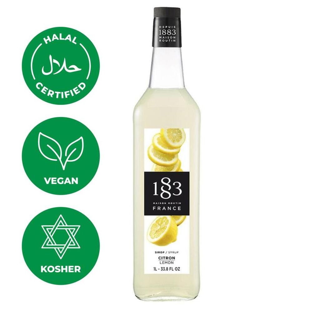 Сироп Лимон 1л 1883 Maison Routin