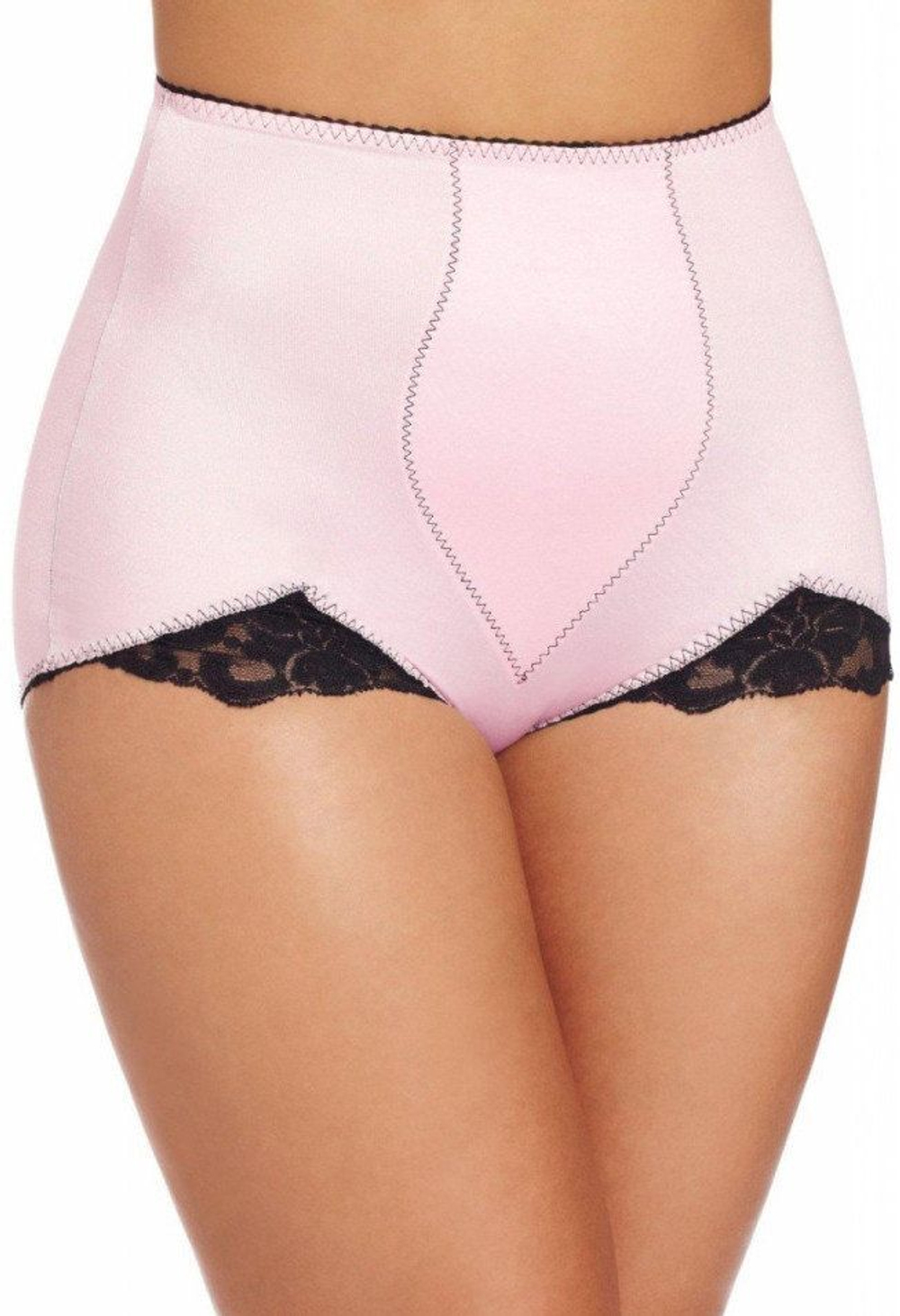 Утягивающие трусы средней степени коррекции на каждый день (Размер: 3X) (Цвет: черный)