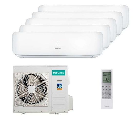 Мультисплит система на 5 комнат Hisense AMS-09UW4RVETG00 x 5 / AMW5-42U4RTA