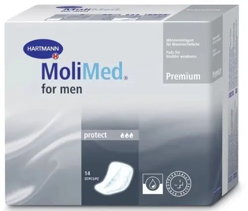 MoliMed Premium for Men Protect урологические вкладыши для мужчин, 14 шт