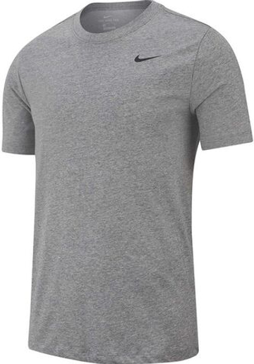 Мужская теннисная футболка Nike Solid Dri-Fit Crew - серый