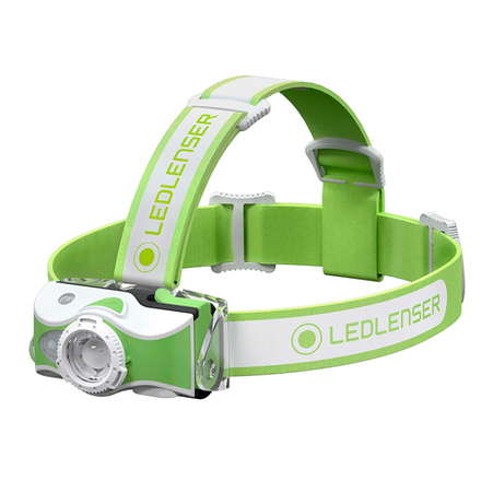 Фонарь светодиодный налобный LED Lenser MH7, зеленый, 600 лм, аккумулятор