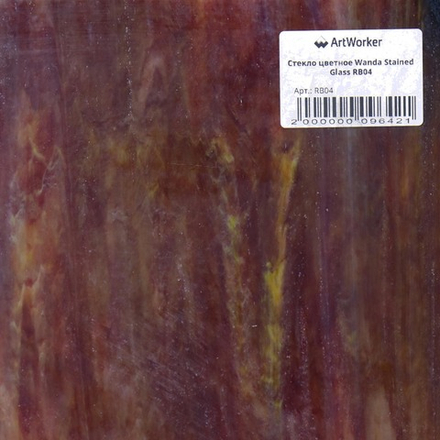 Стекло цветное Wanda Stained Glass GC RB04