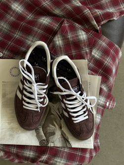 Кеды из натуральной замши