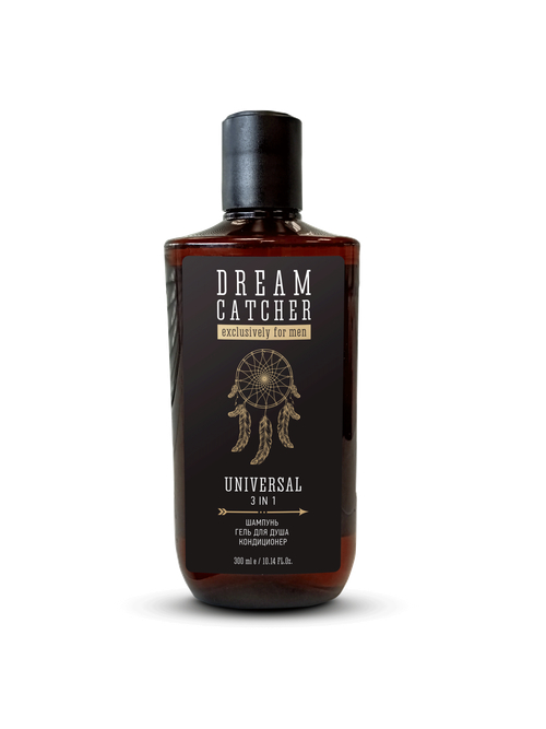Dream Catcher 3 in 1 Universal - Шампунь, Кондиционер и Гель для душа 300 мл